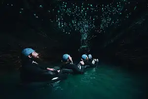 Black Abyss: Ultimate Waitomo Caving Experience | Private Tour